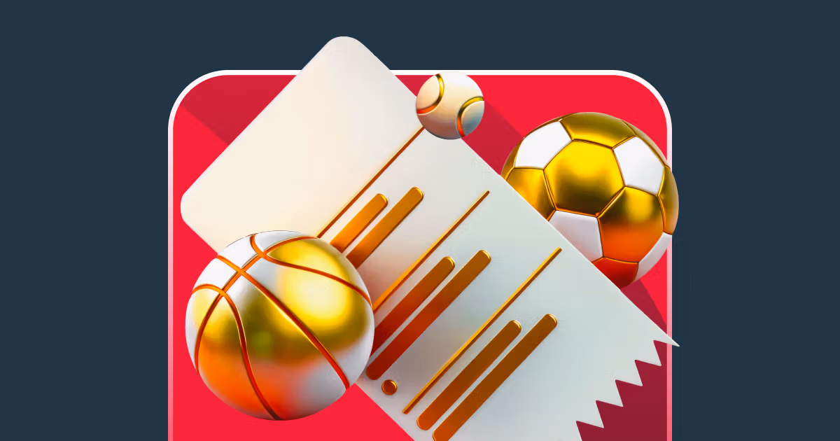 Stake sports betting promotional graphic featuring a basketball for NBA markets